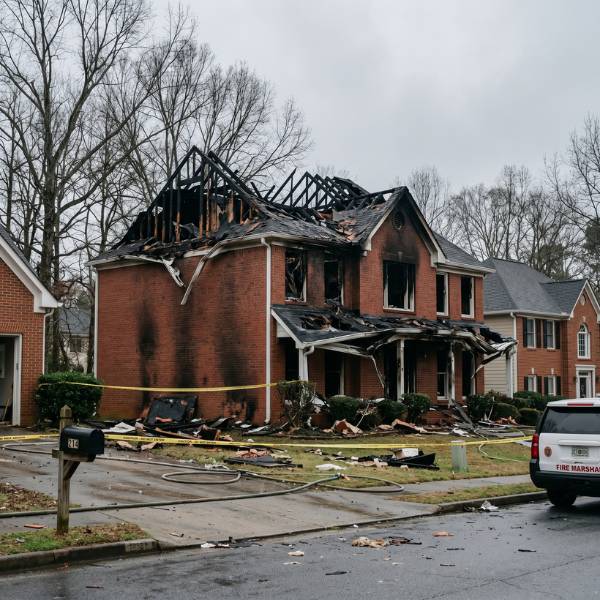 Fire and smoke damage restoration