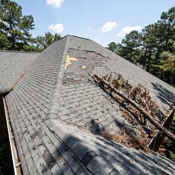 Storm and wind damage to residential property